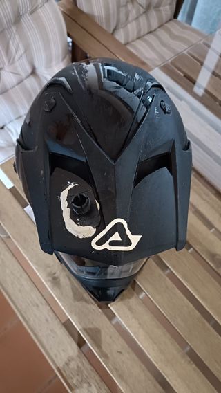 Casco integral ACERBIS Flip FS-606 Negro, M