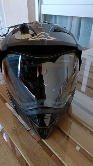 Casco integral ACERBIS Flip FS-606 Negro, M