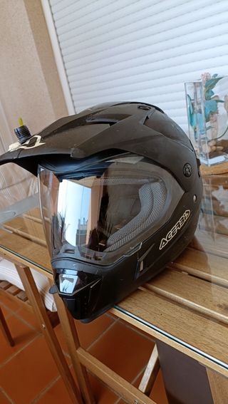 Casco integral ACERBIS Flip FS-606 Negro, M