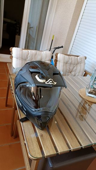 Casco integral ACERBIS Flip FS-606 Negro, M