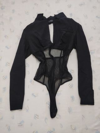 Conjunto negro - Top y falda