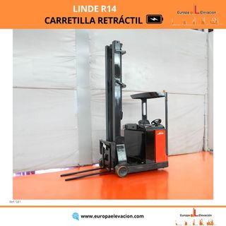 CARRETILLA RETRACTIL LINDE 1400 KG
