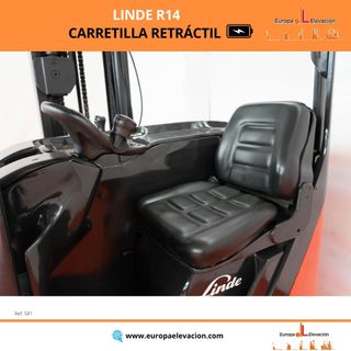 CARRETILLA RETRACTIL LINDE 1400 KG