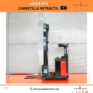 CARRETILLA RETRACTIL LINDE 1400 KG