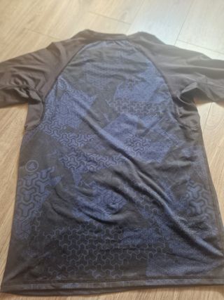 Camiseta técnica M - Negra/Azul