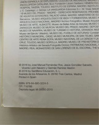 Historia De España, 2 Bachillerato