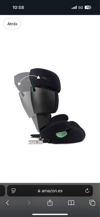 Silla coche Cybex Solution S