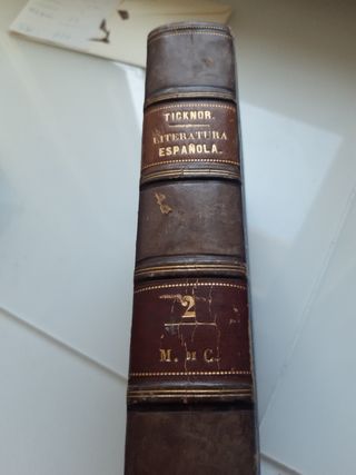 Literatura española,,por, ,M.G. TICKNOR