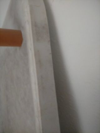 Somier 105cm ×190 blanco - madera
