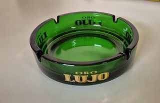 Cenicero Oro Lujo Vintage
