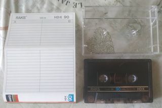 Cassetta RAKS HD-X 90 - turchia 1988 come nuova