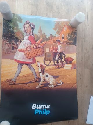Poster vintage Burns Philp