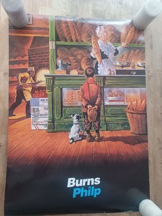 Poster vintage Burns Philp