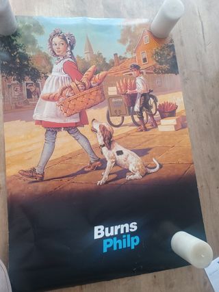 Poster vintage Burns Philp