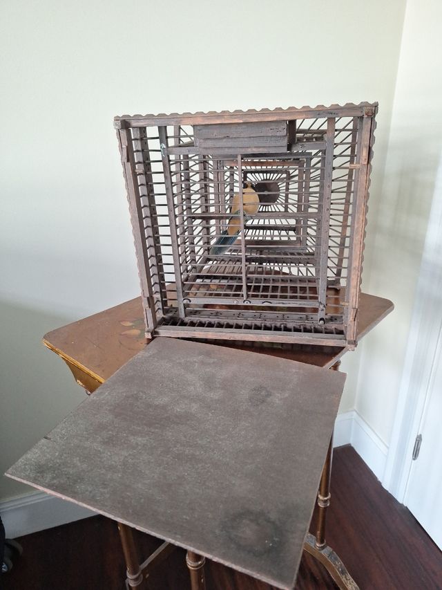 Jaula de Madera estilo Oriental