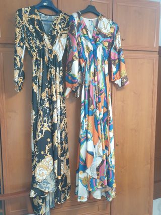 Vestidos estampados XL (2 unid.) - 50€