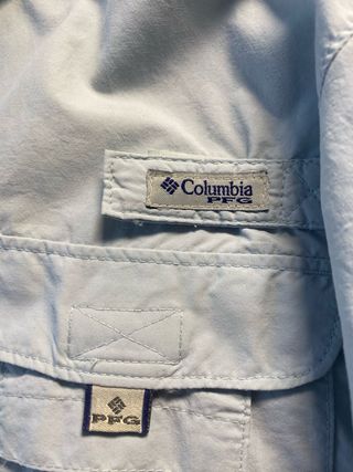 Camisa Columbia azul claro - verano