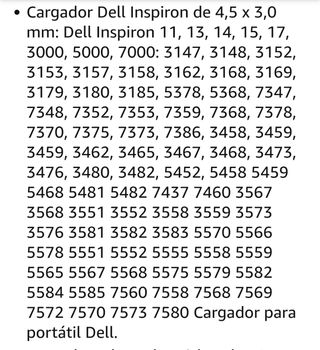 Caricabatterie per DELL (vari modelli)