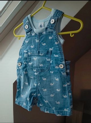Peto vaquero bebé 6 meses Boboli
Petit Bateau 