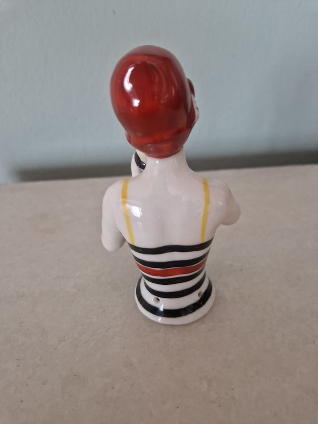 Antigua half doll Art Noveau