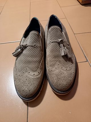 Scarpe Brogue AT.P.CO beige