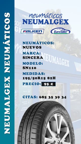 Neumáticos Sincera SN110 195/50R15