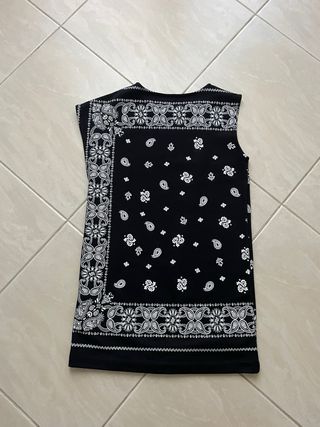 Vestito Gaëlle Paris nero e bianco