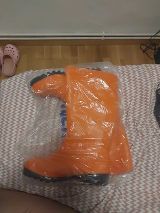 Botas agua Panter 38 Naranja