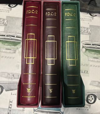 3 Clasificadores FDC-2 para Filatelia