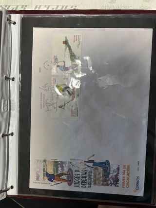 3 Clasificadores FDC-2 para Filatelia