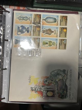 3 Clasificadores FDC-2 para Filatelia