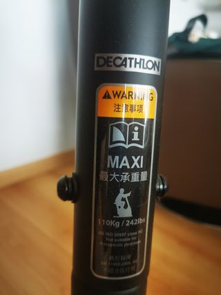 Bicicleta estática Domyos Decathlon