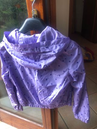 Giubbino lilla bambina 10/12 anni come nuovo