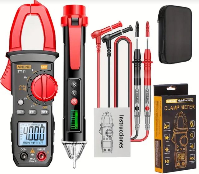 Kit Multímetro Pinza Amperimétrica