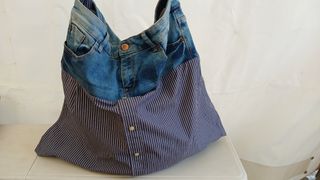 Bolso Jeans - Azul