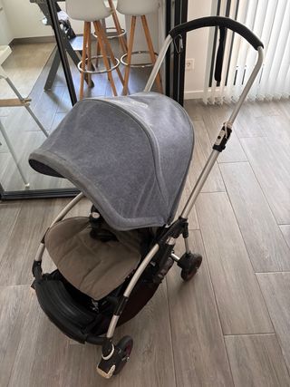 Capazo Bugaboo Bee 5 Negro y silla bugaboo bee 5