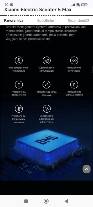 Monopattino Elettrico Xiaomi 5 Max