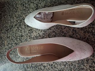 Zapatos blancos mujer talla 38