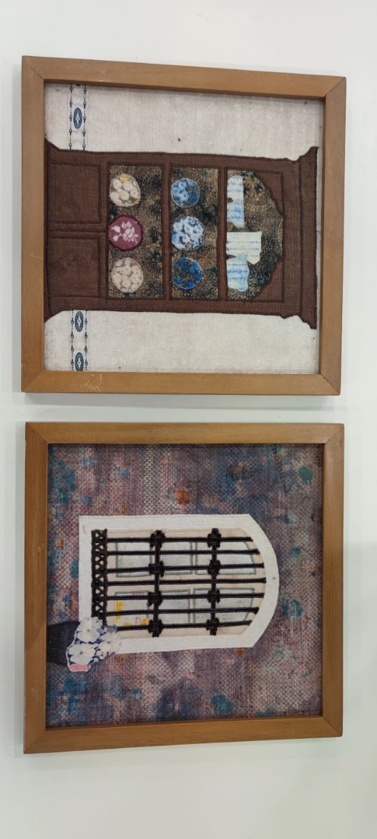 2 Cuadros Bordados - Artesanía