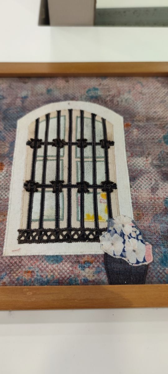 2 Cuadros Bordados - Artesanía