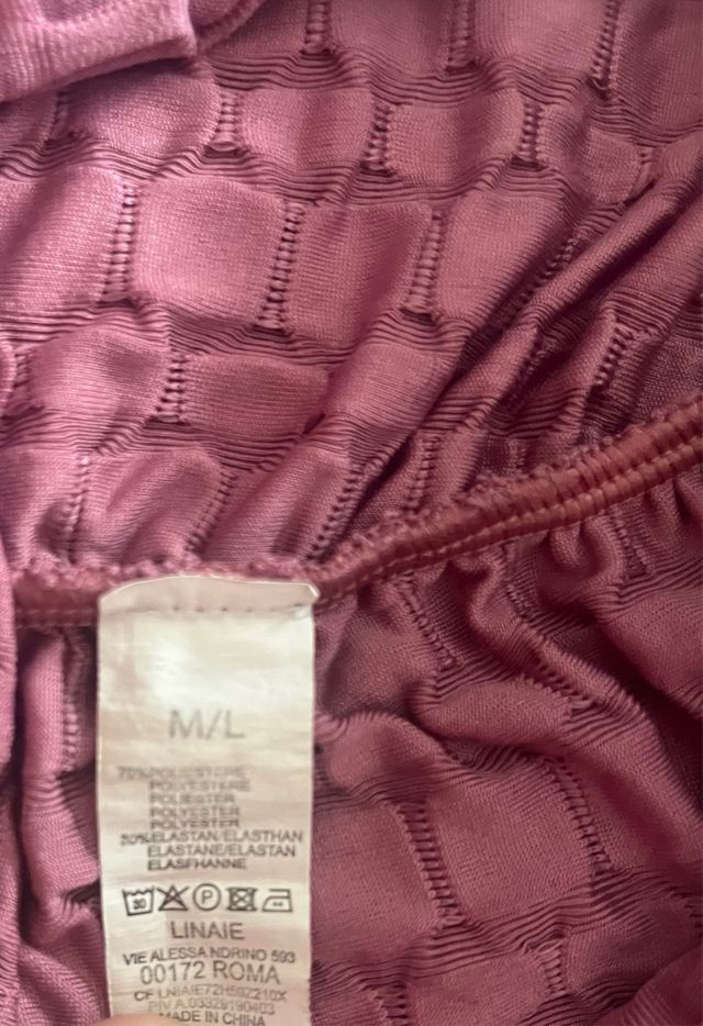 Conjunto deportivo morado M/L