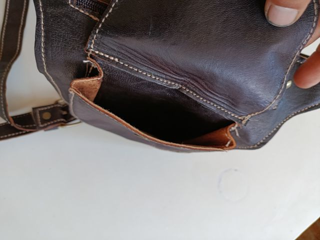 Riñonera Marrón Piel