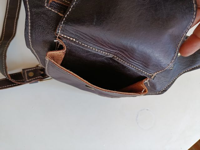 Riñonera Marrón Piel