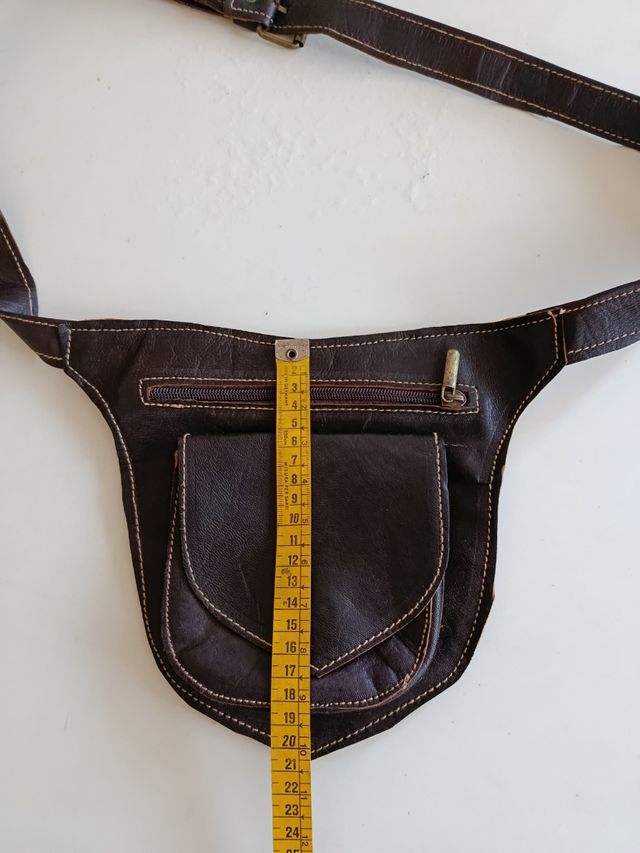 Riñonera Marrón Piel