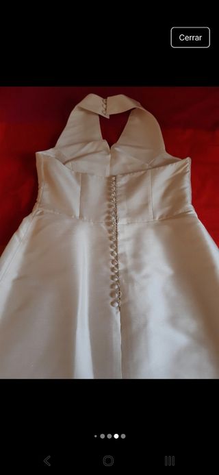 Vestido novia Jesús Peiro talla 44