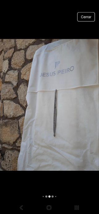 Vestido novia Jesús Peiro talla 44