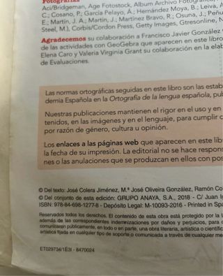 Matemáticas II.