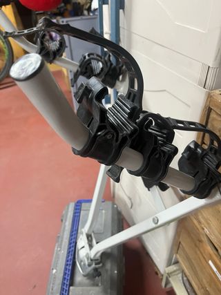 Porta bicicletas bola remolque