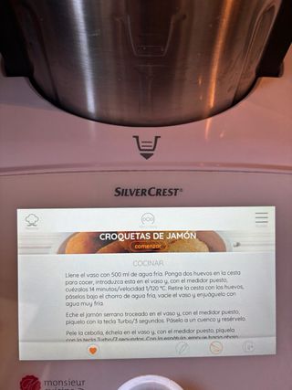 Robot cocina SilverCrest Monsieur Cuisine Connect