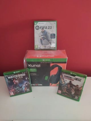 Pacchetto per videogiochi Tritton Xbox Series X+cuffie